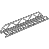 Lego žebřík 16x3,5 s bočními podpěrami, světle modro šedá (6018586, 6220718)